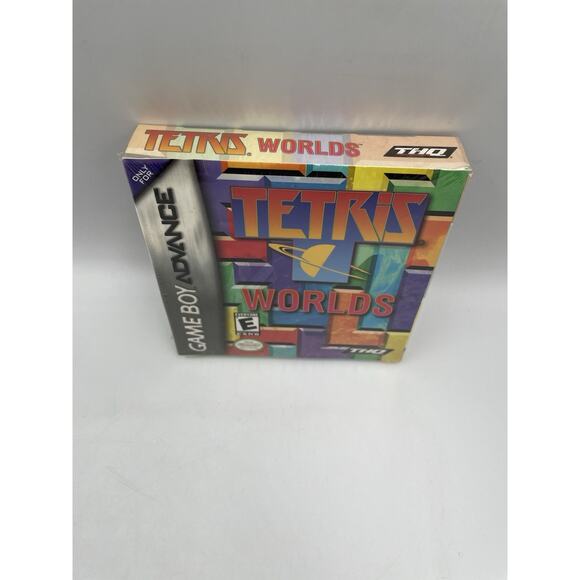 Tetris Worlds (Nintendo Game Boy Advance, 2001) NEW/SEALED In Box - Picture 2 of 6